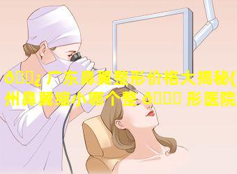 🌿 广东鼻翼整形价格大揭秘(广州鼻翼缩小哪个整 🐒 形医院最好)